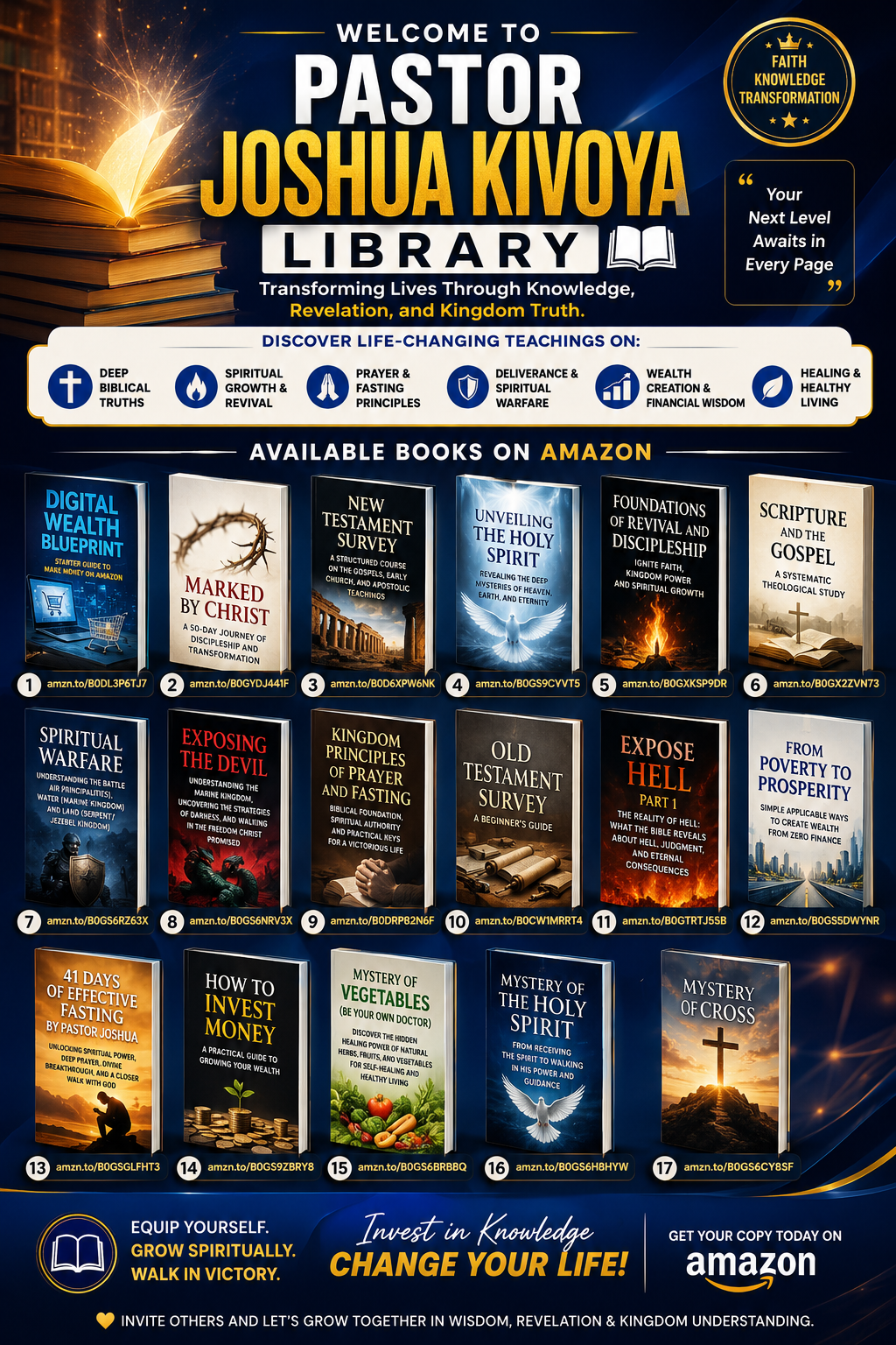 Pastor Joshua M. Kivoya Library