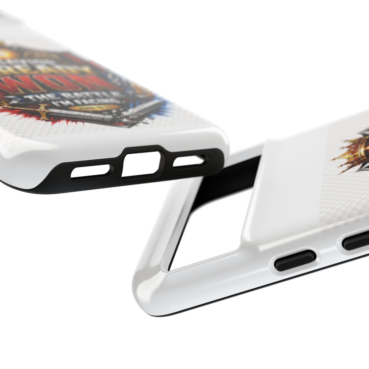 Phone Case - "My Savior Already Won" Christian Faith Protective Tough Case