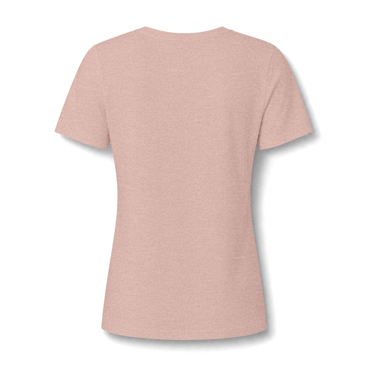 Women's Christian V-Neck T-Shirt – "I Don't Fight Fear Alone, God Stands With Me" Inspirational Tee