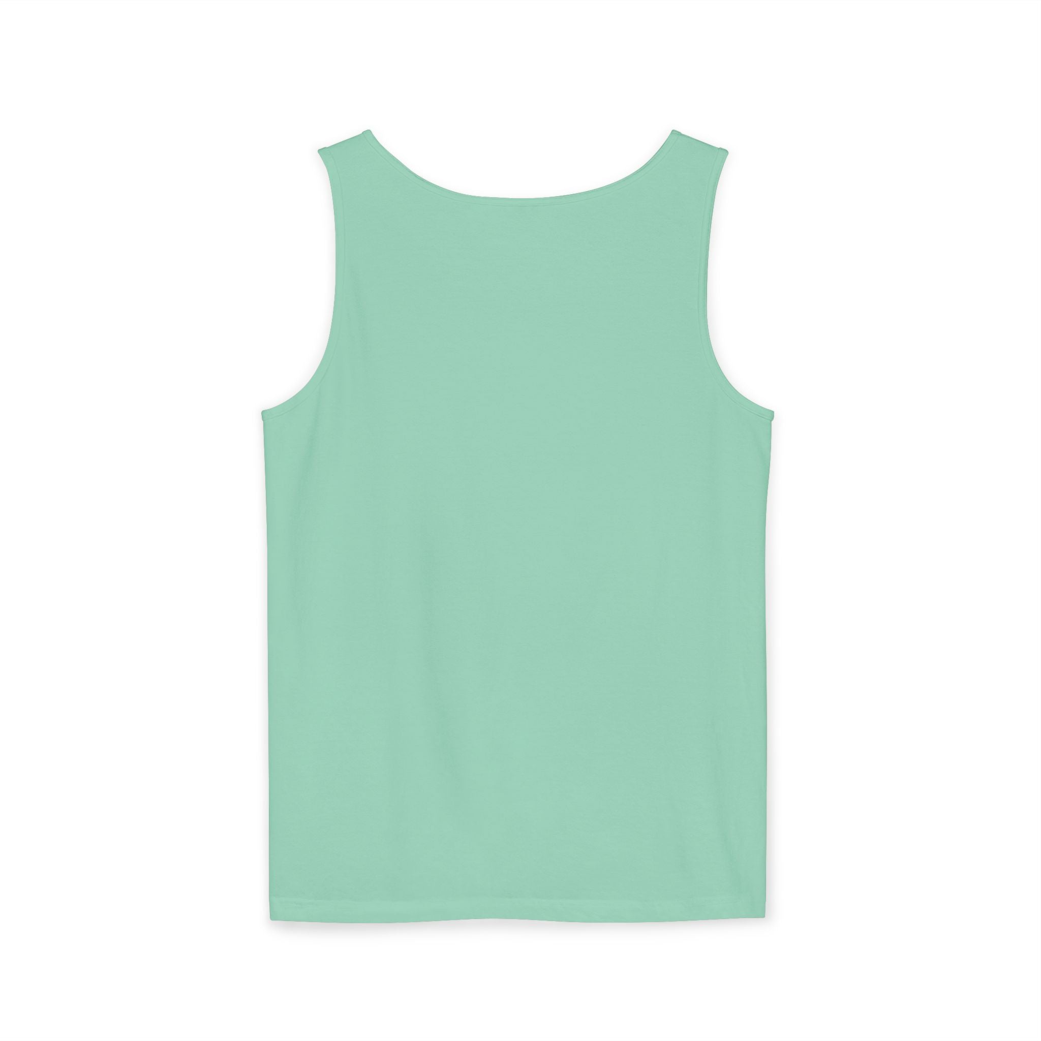 Christian Faith Tank Top — "My Savior Already Won the Battle I'm Facing" Graphic