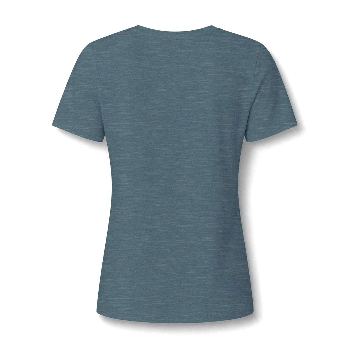 Women's Christian V-Neck T-Shirt – "I Don't Fight Fear Alone, God Stands With Me" Inspirational Tee