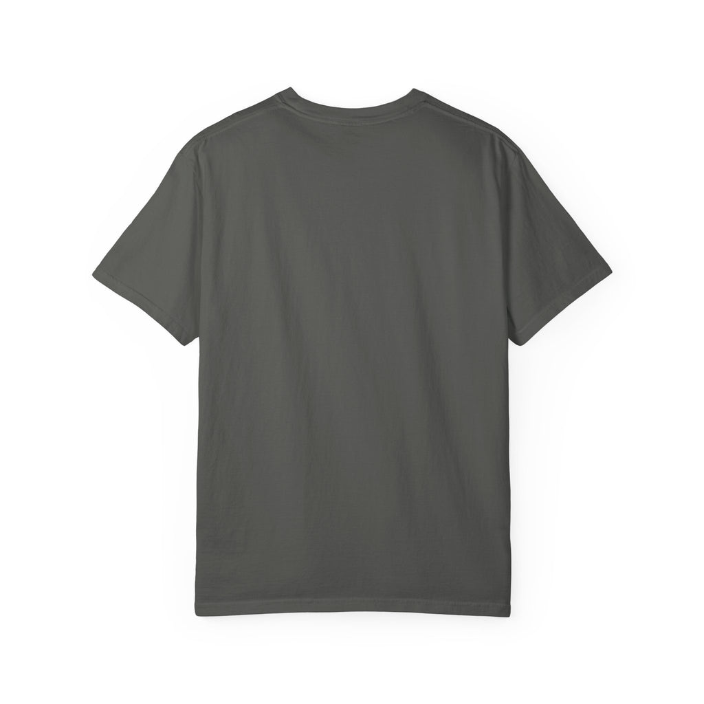 Christian Faith T-Shirt – "My Savior Already Won the Battle I'm Facing" Garment-Dyed Graphic Tee