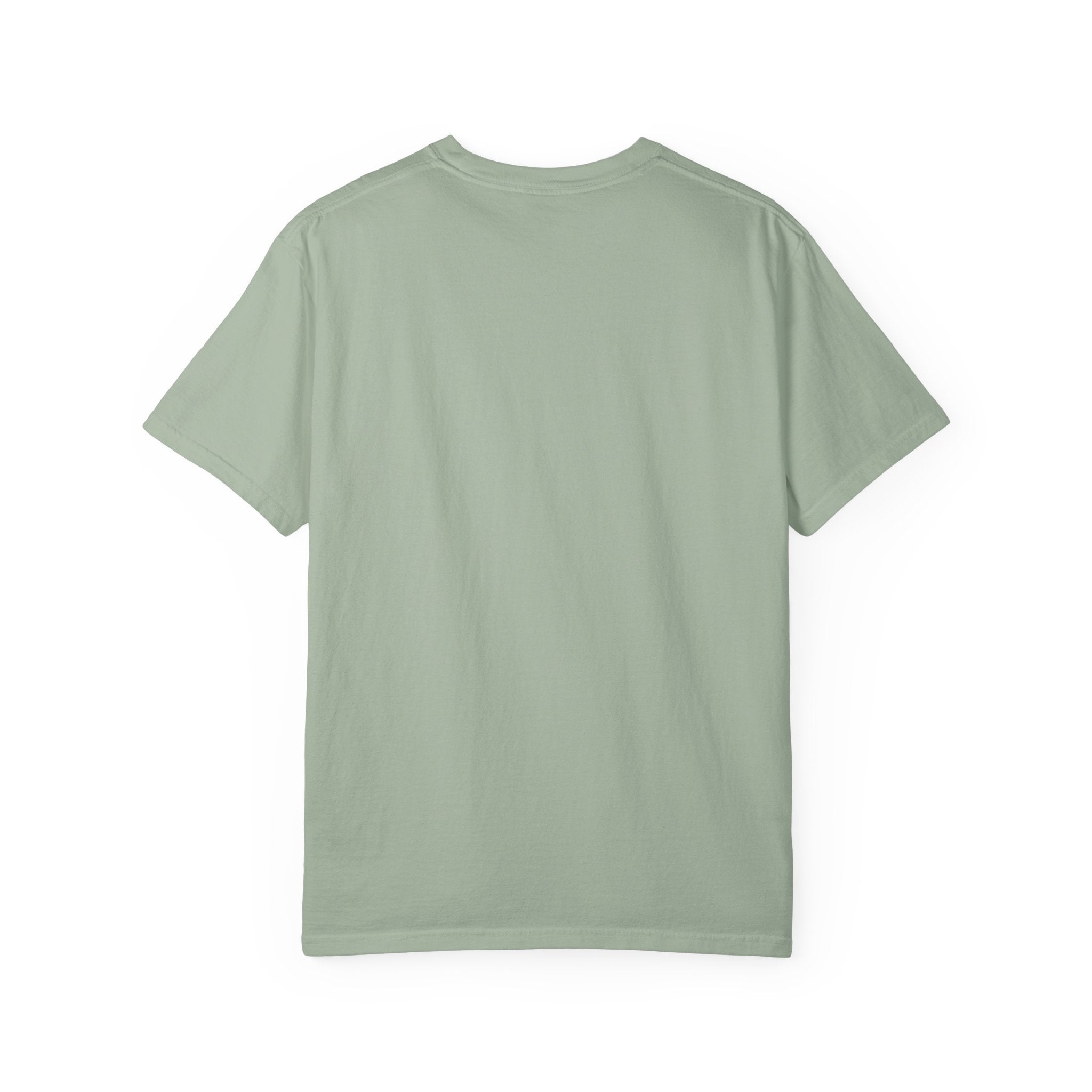Christian Faith T-Shirt – "My Savior Already Won the Battle I'm Facing" Garment-Dyed Graphic Tee