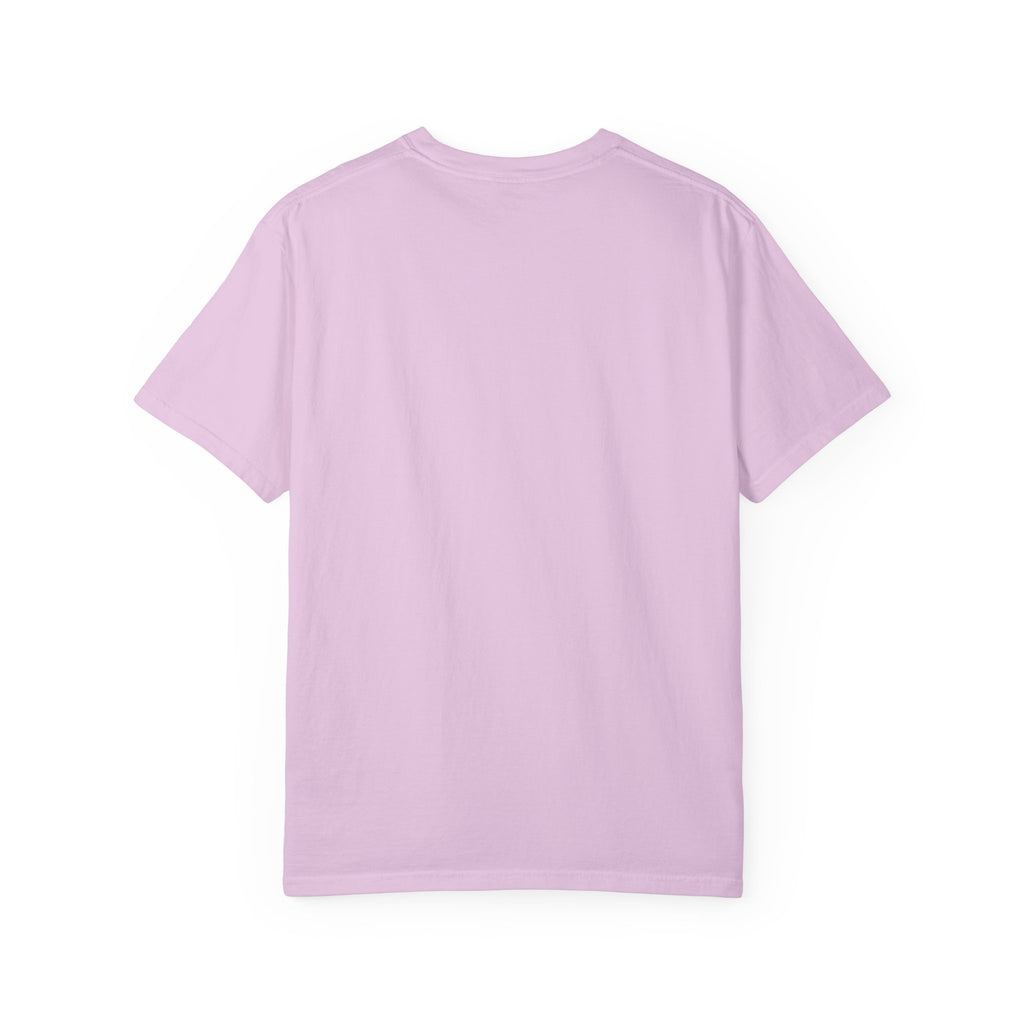 Christian Faith T-Shirt – "My Savior Already Won the Battle I'm Facing" Garment-Dyed Graphic Tee