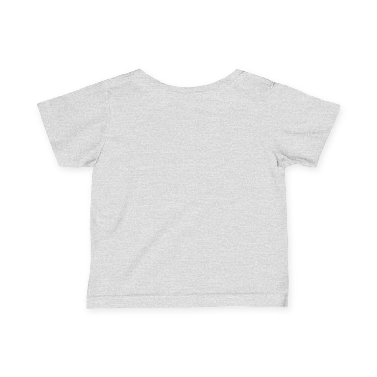 Infant Tee — "Jesus Loves Me" Colorful Christian Baby Shirt (Romans 5:8)