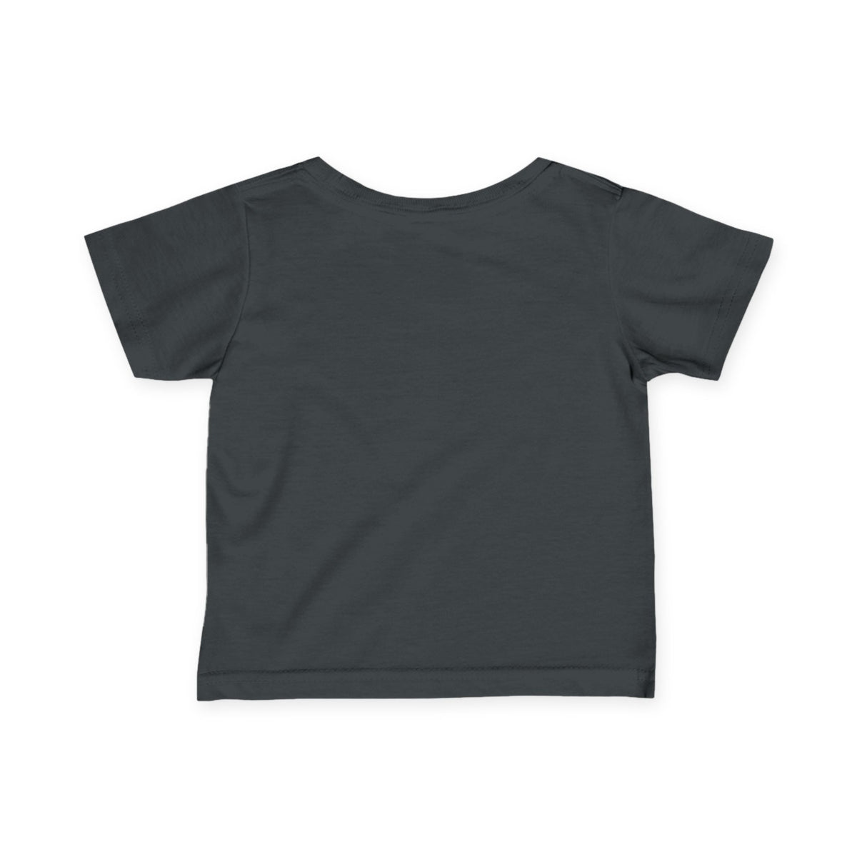 Infant Tee — "Jesus Loves Me" Colorful Christian Baby Shirt (Romans 5:8)