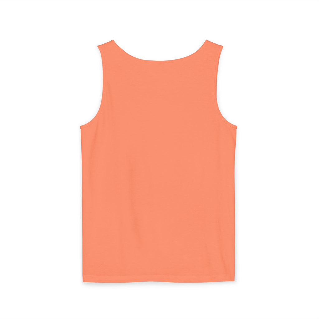 Christian Faith Tank Top — "My Savior Already Won the Battle I'm Facing" Graphic
