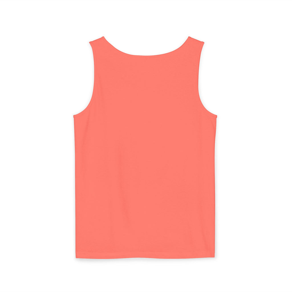 Christian Faith Tank Top — "My Savior Already Won the Battle I'm Facing" Graphic