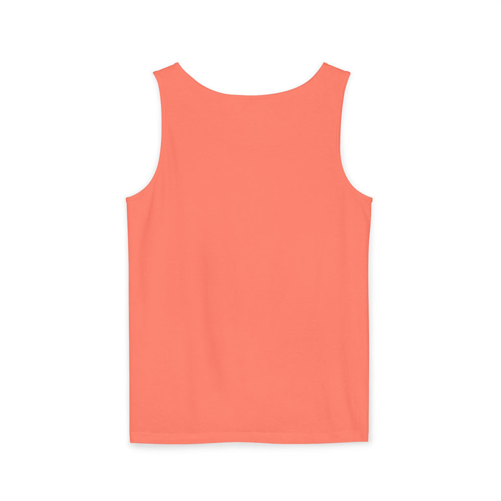 Christian Faith Tank Top — "My Savior Already Won the Battle I'm Facing" Graphic