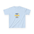 Kids T-Shirt — "Built on Faith" Christian Graphic Tee