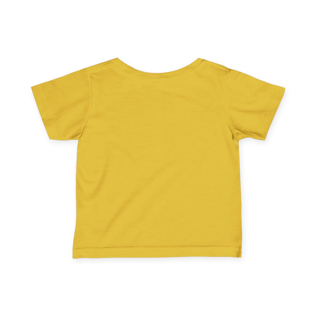 Infant Tee — "Jesus Loves Me" Colorful Christian Baby Shirt (Romans 5:8)