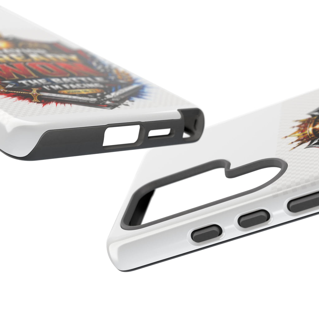 Phone Case - "My Savior Already Won" Christian Faith Protective Tough Case