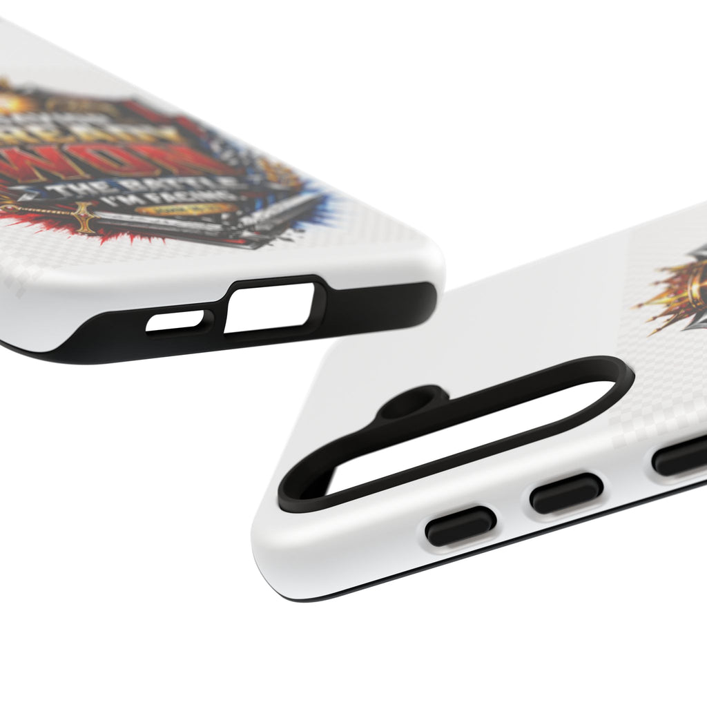 Phone Case - "My Savior Already Won" Christian Faith Protective Tough Case