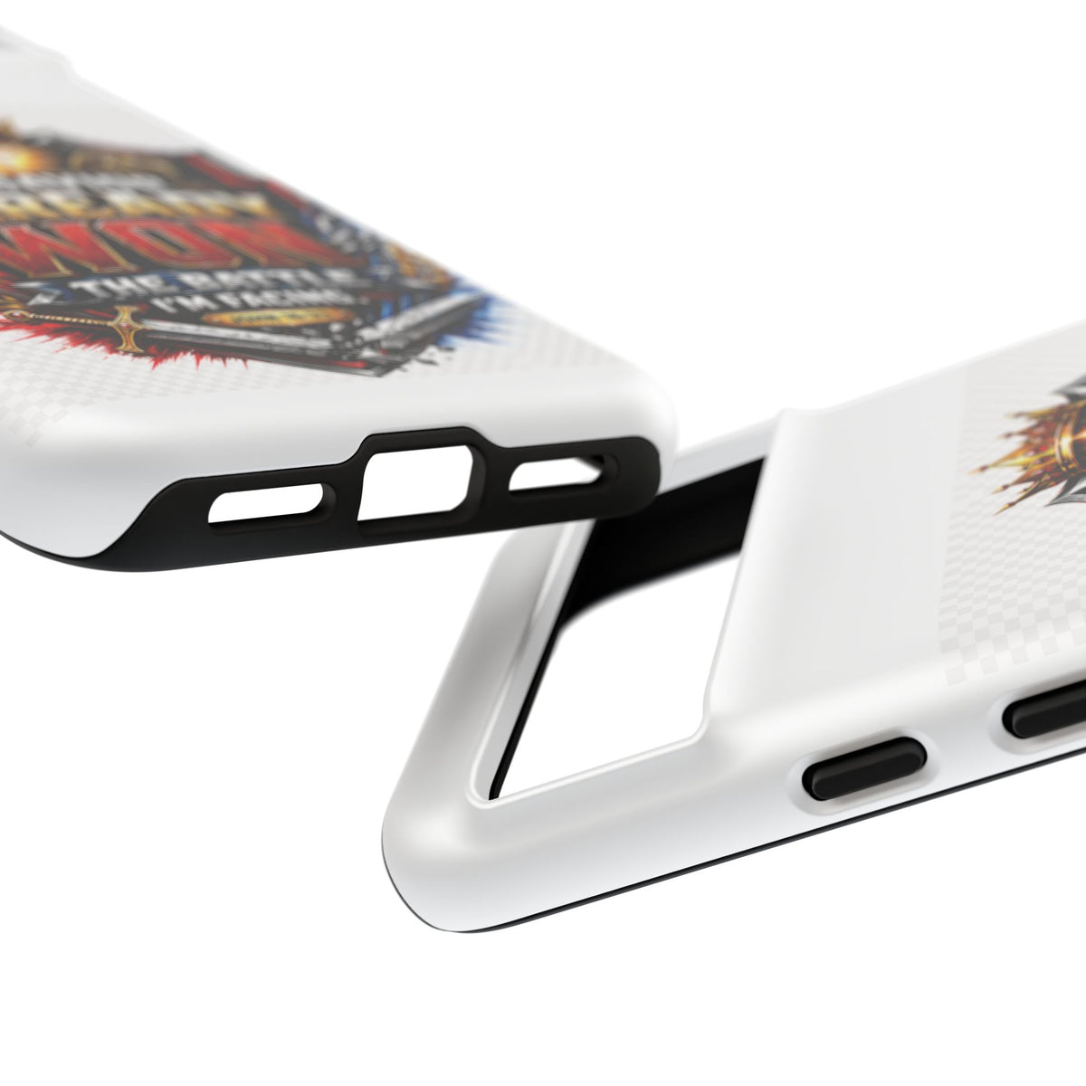 Phone Case - "My Savior Already Won" Christian Faith Protective Tough Case
