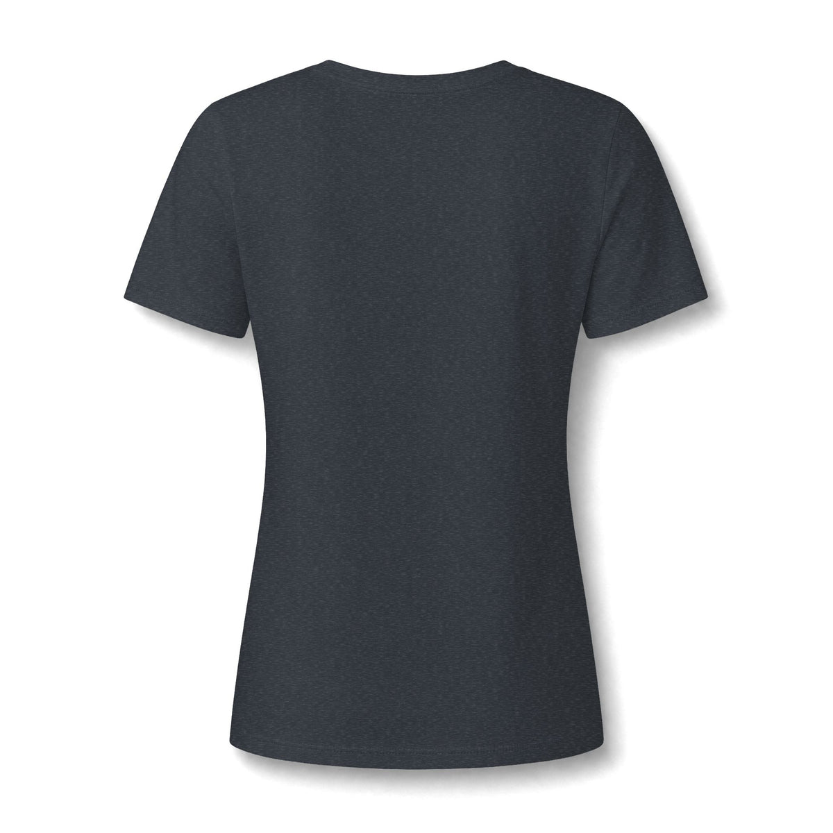 Women's Christian V-Neck T-Shirt – "I Don't Fight Fear Alone, God Stands With Me" Inspirational Tee