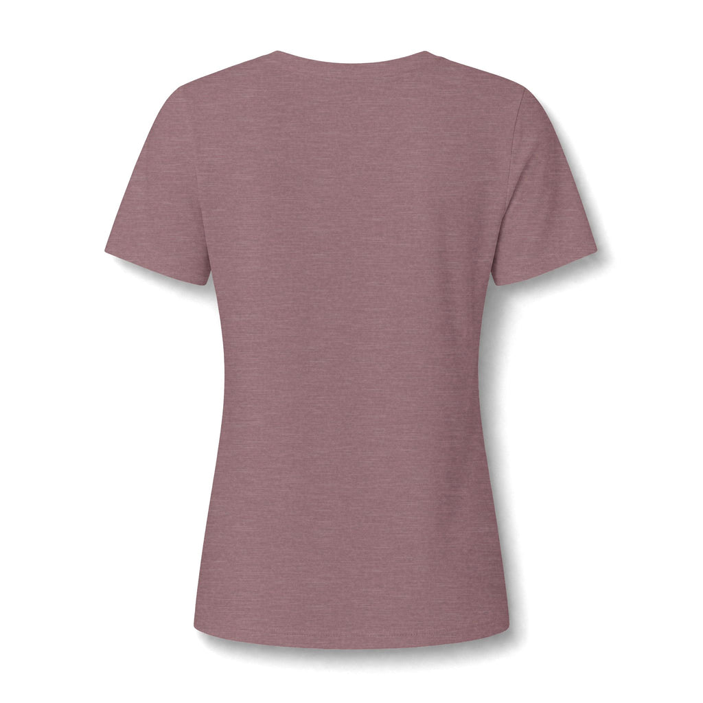 Women's Christian V-Neck T-Shirt – "I Don't Fight Fear Alone, God Stands With Me" Inspirational Tee