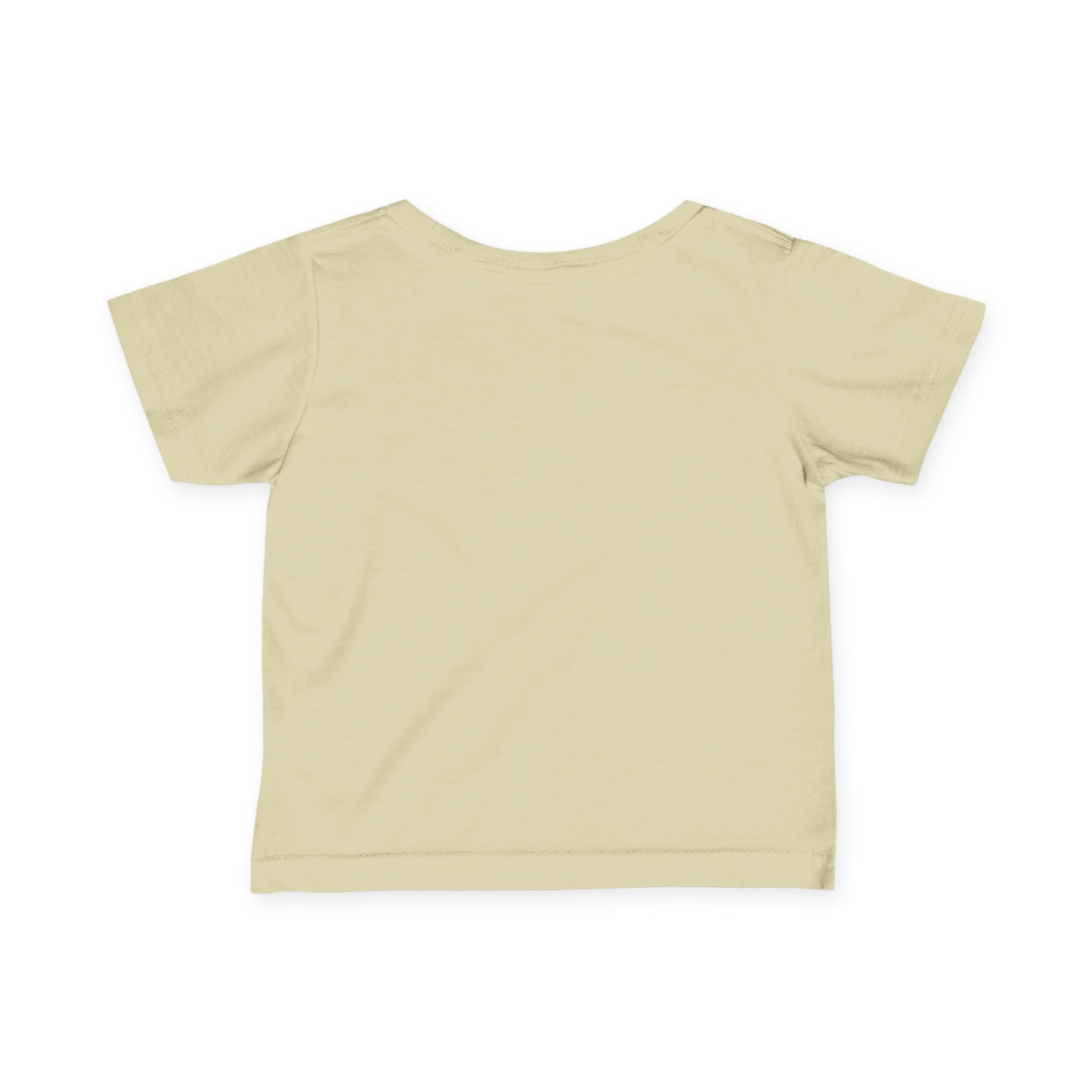 Infant Tee — "Jesus Loves Me" Colorful Christian Baby Shirt (Romans 5:8)