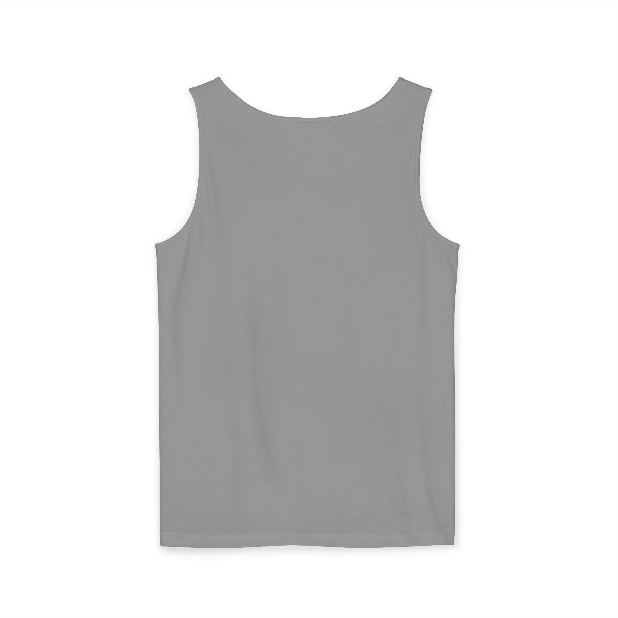 Christian Faith Tank Top — "My Savior Already Won the Battle I'm Facing" Graphic