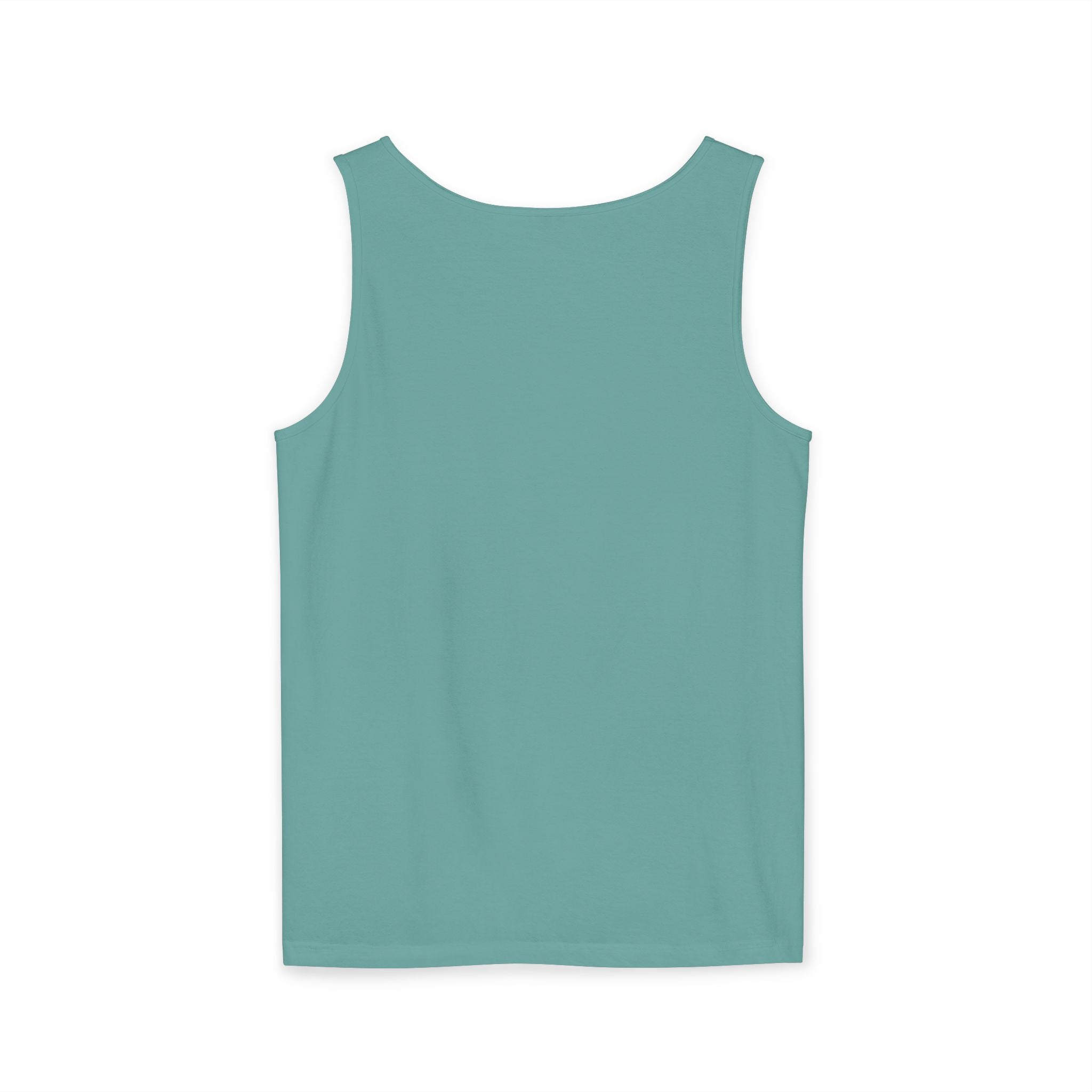 Christian Faith Tank Top — "My Savior Already Won the Battle I'm Facing" Graphic