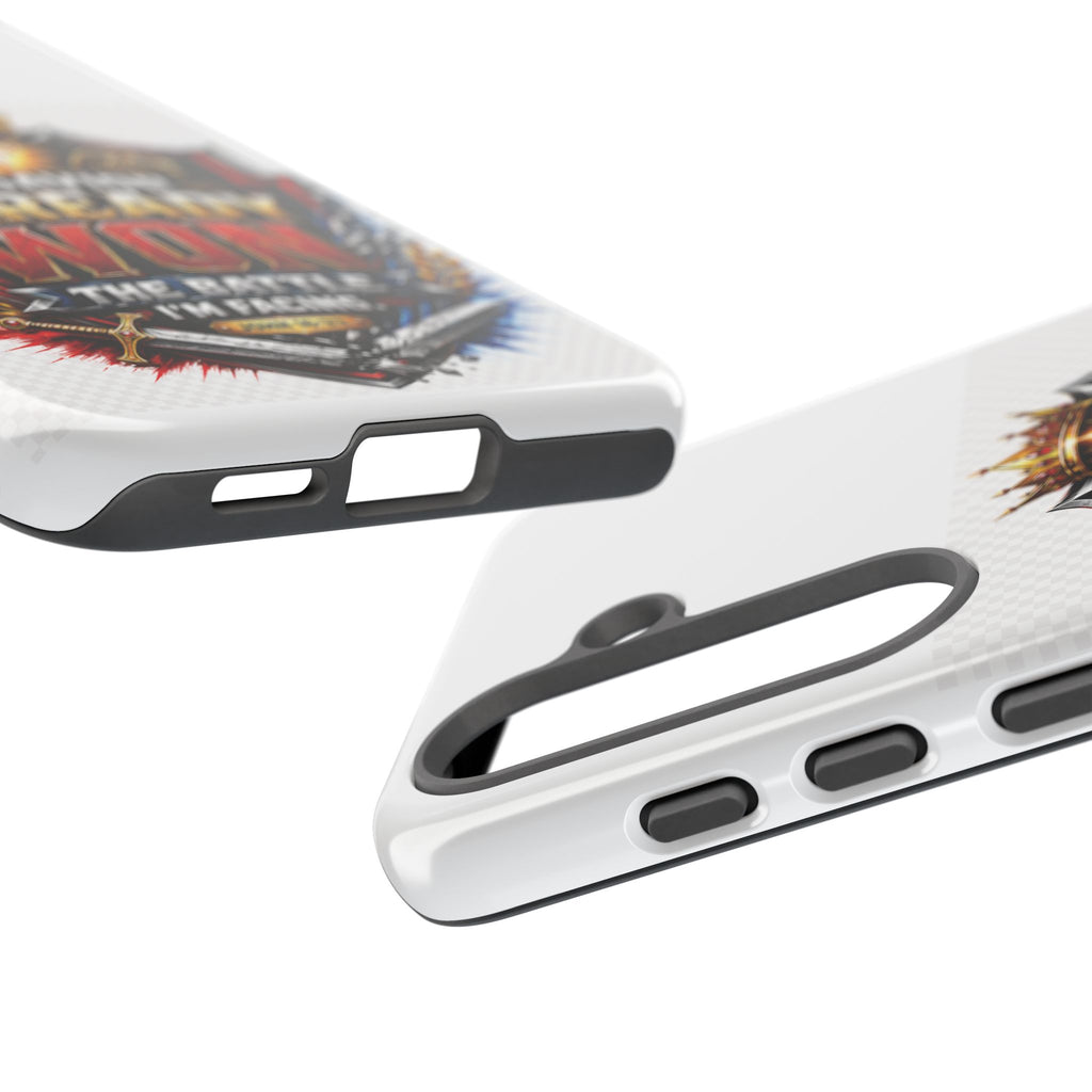 Phone Case - "My Savior Already Won" Christian Faith Protective Tough Case