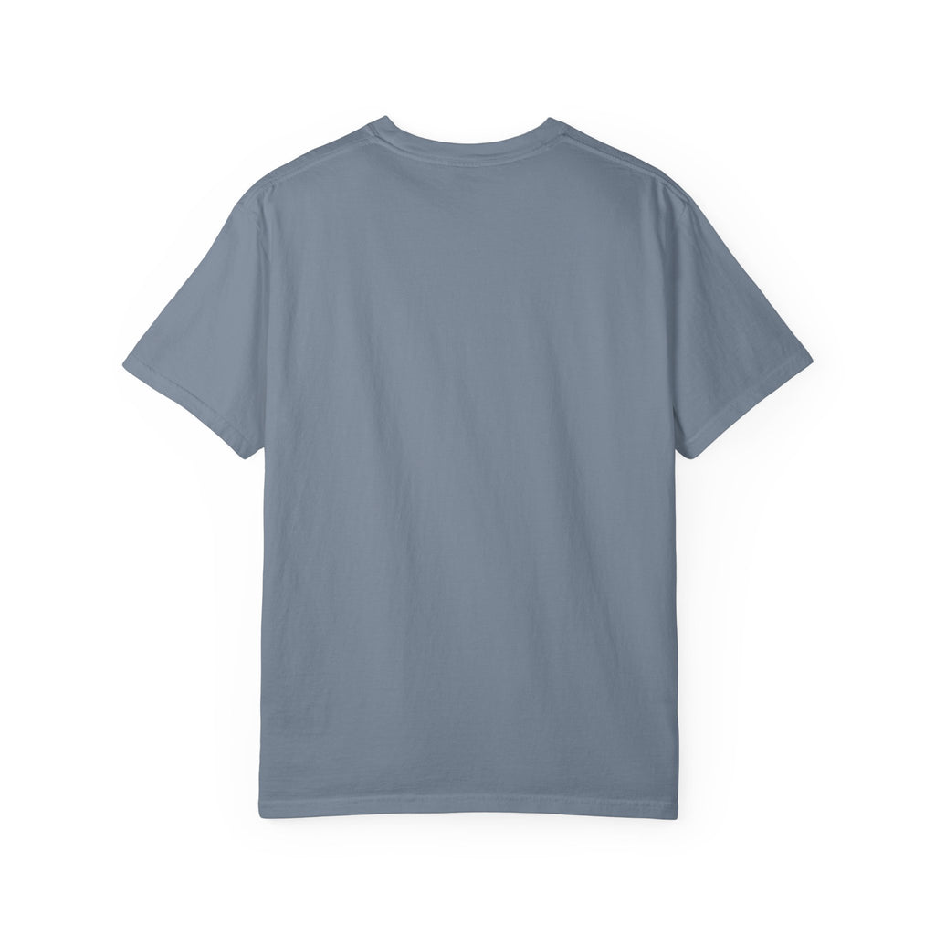 Christian Faith T-Shirt – "My Savior Already Won the Battle I'm Facing" Garment-Dyed Graphic Tee