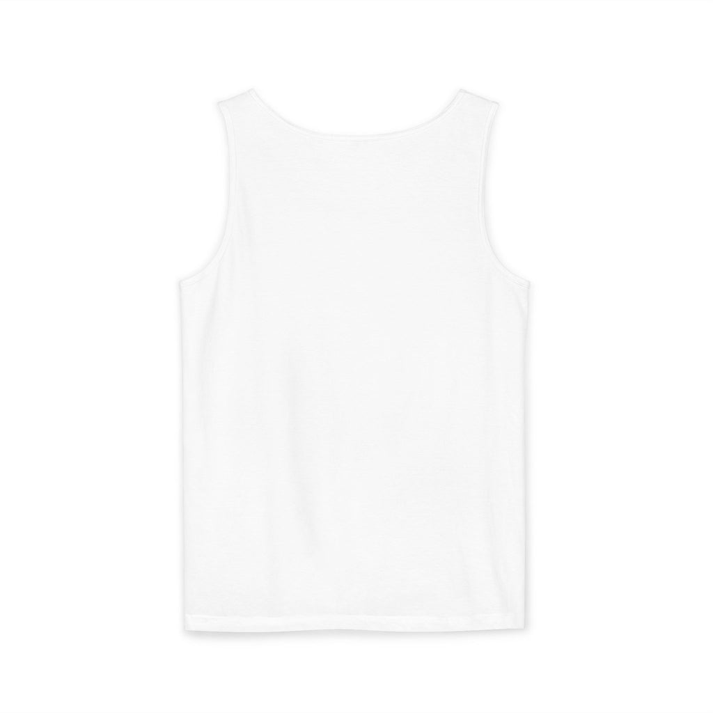 Christian Faith Tank Top — "My Savior Already Won the Battle I'm Facing" Graphic