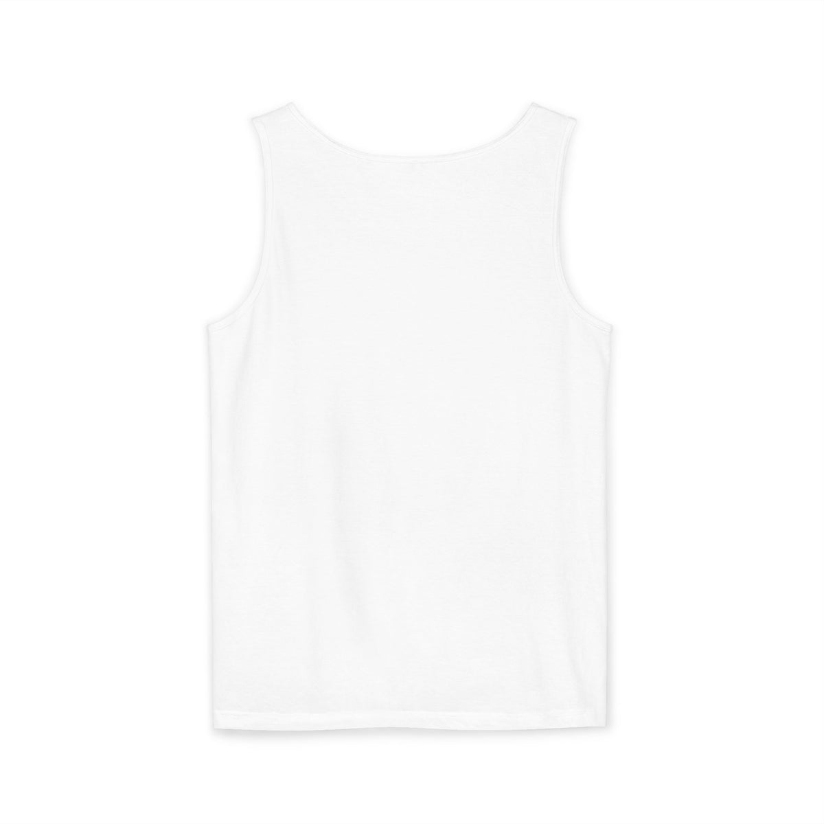 Christian Faith Tank Top — "My Savior Already Won the Battle I'm Facing" Graphic