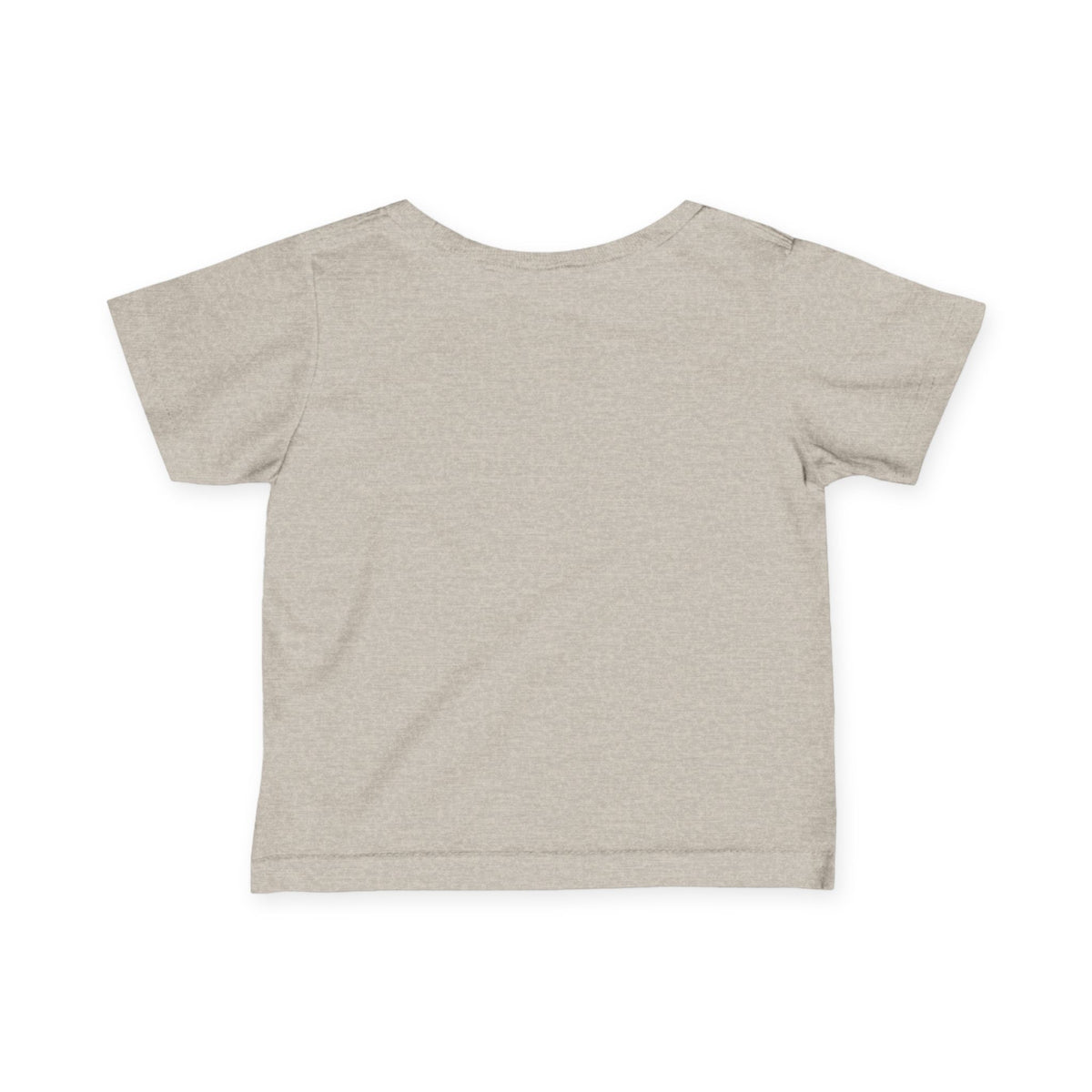 Infant Tee — "Jesus Loves Me" Colorful Christian Baby Shirt (Romans 5:8)
