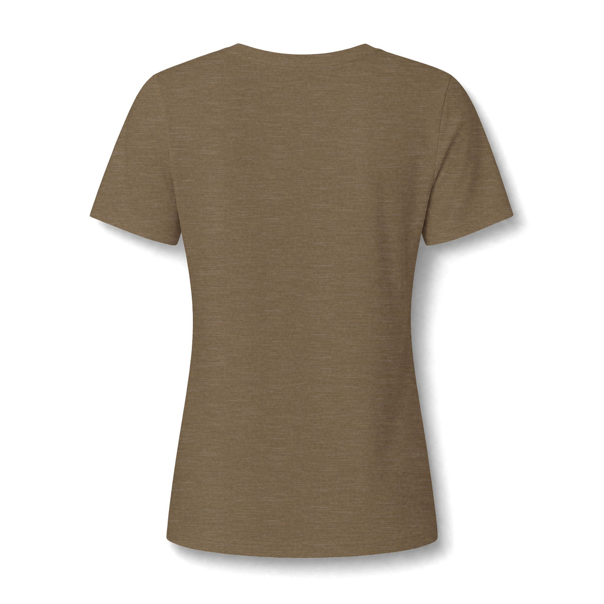 Women's Christian V-Neck T-Shirt – "I Don't Fight Fear Alone, God Stands With Me" Inspirational Tee