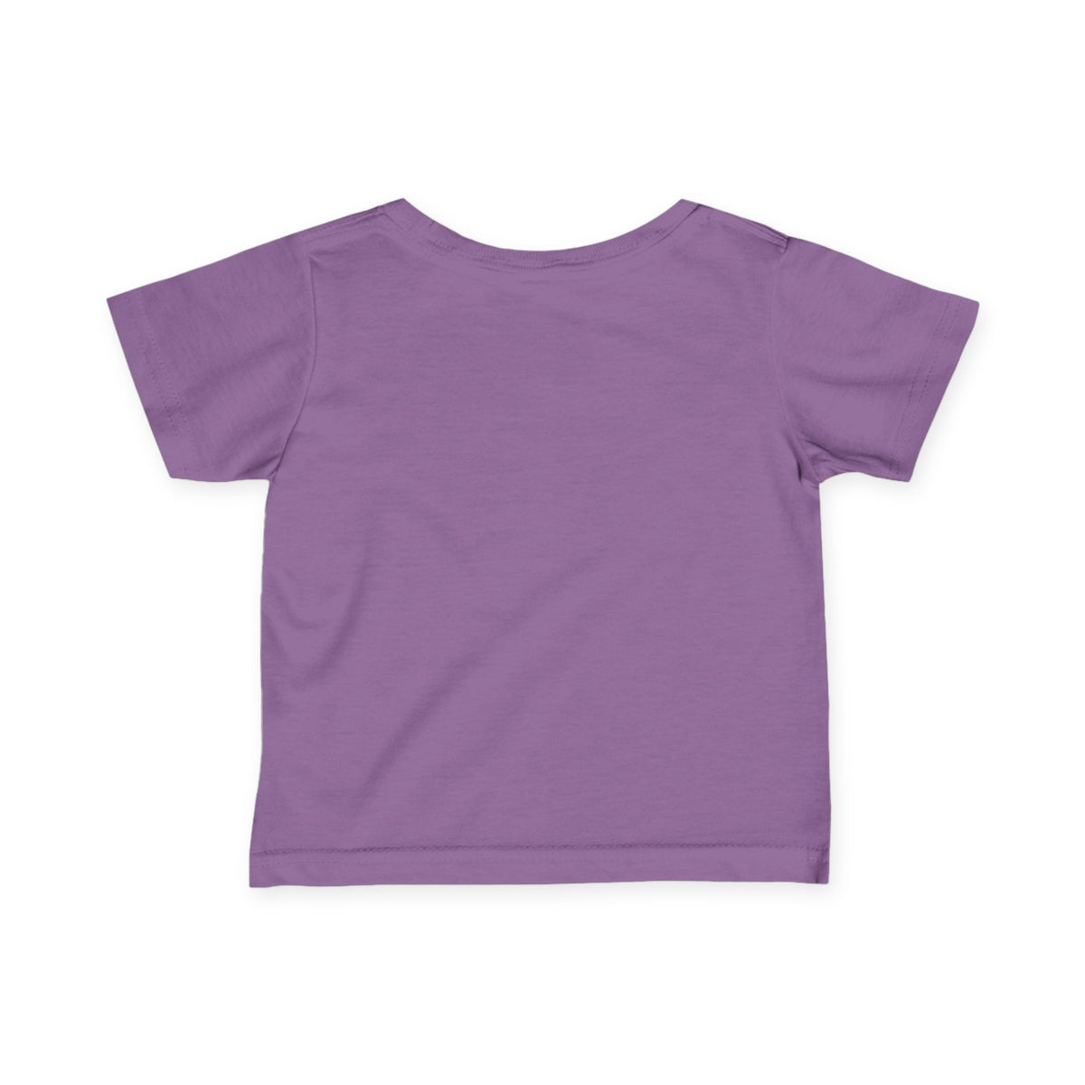 Infant Tee — "Jesus Loves Me" Colorful Christian Baby Shirt (Romans 5:8)
